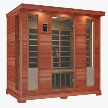 Инфракрасная сауна InfraSun Grande Essence Cedar (рис.2)