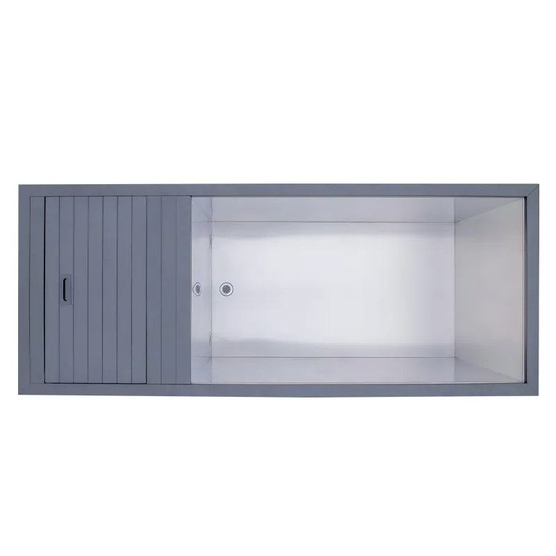 Ледяная купель с чашей из нержавеющей стали Lovia Ice Steel